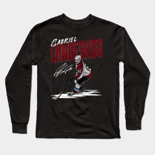 gabriel landeskog chisel Long Sleeve T-Shirt